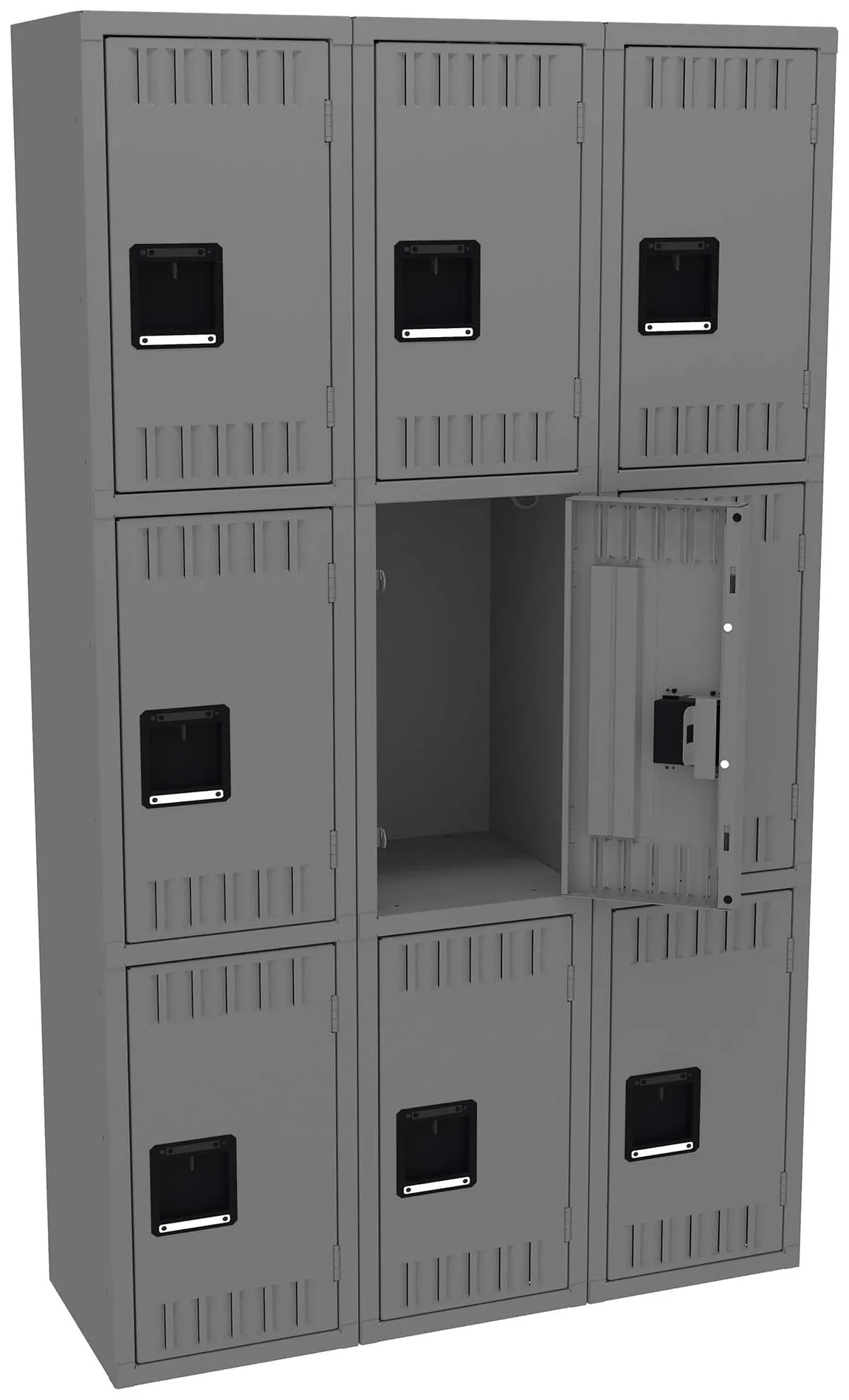 Triple Column Lockers