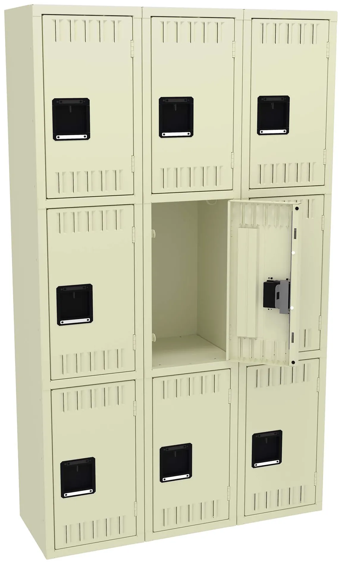 Triple Column Lockers