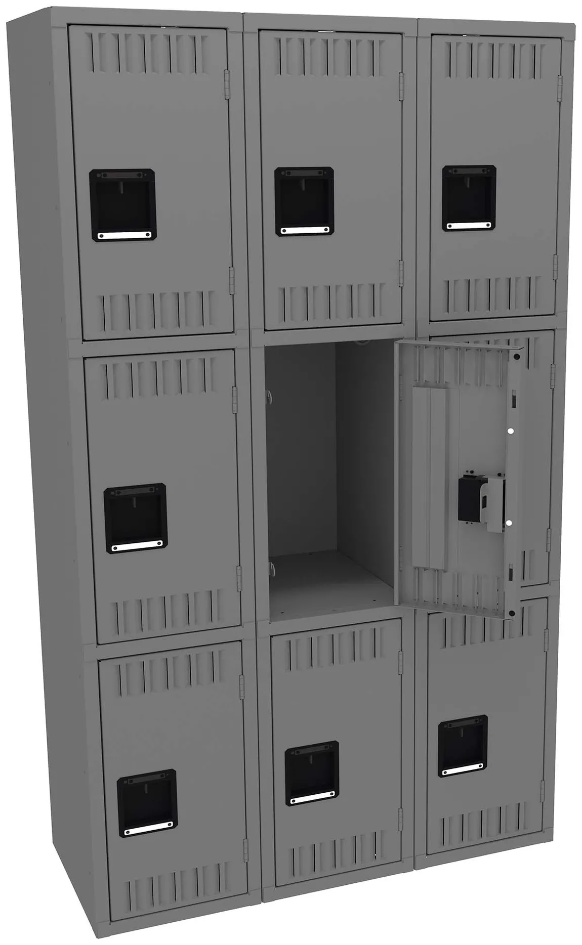 Triple Column Lockers