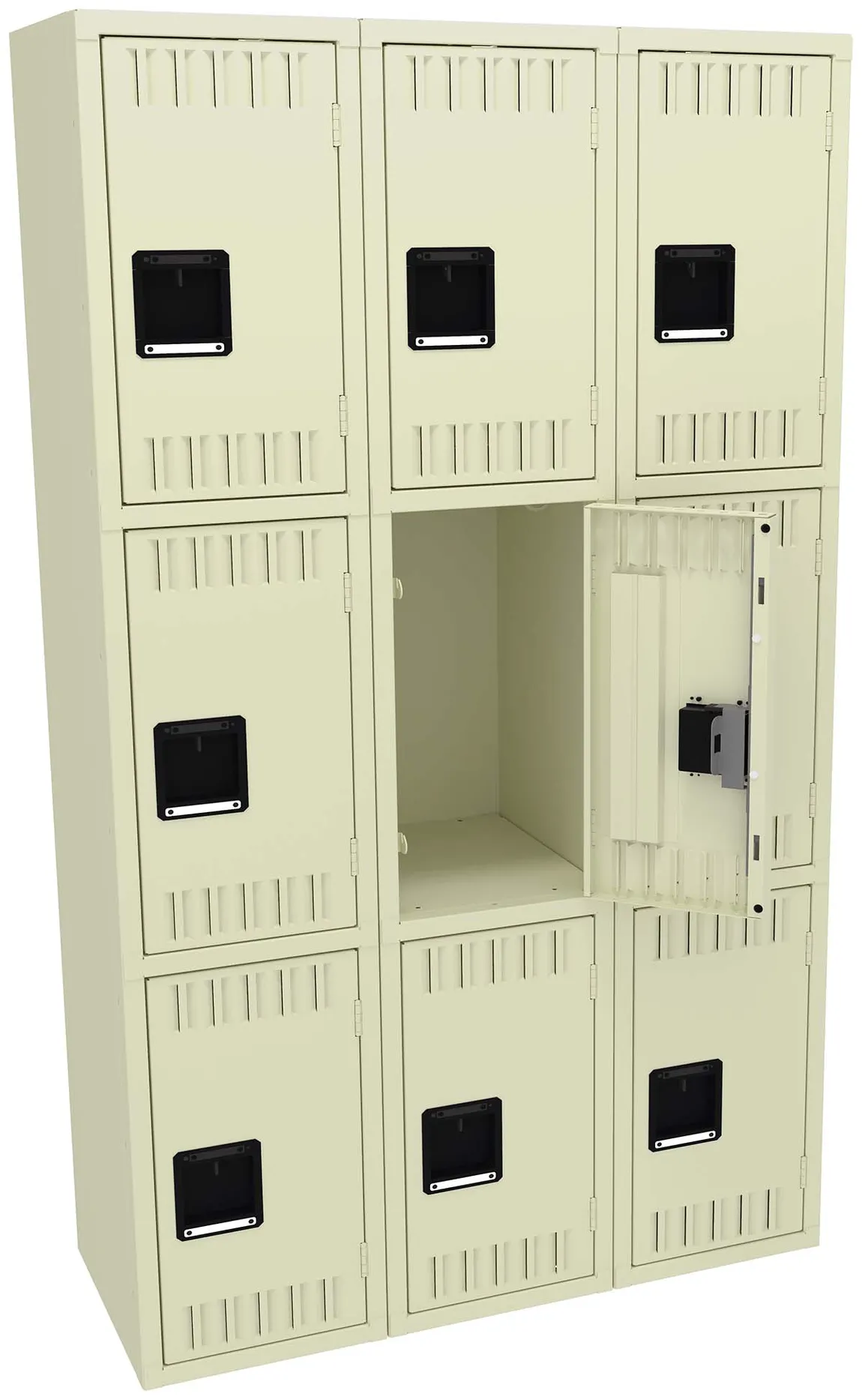 Triple Column Lockers