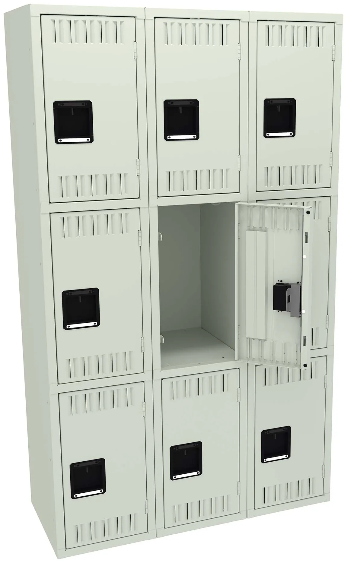 Triple Column Lockers