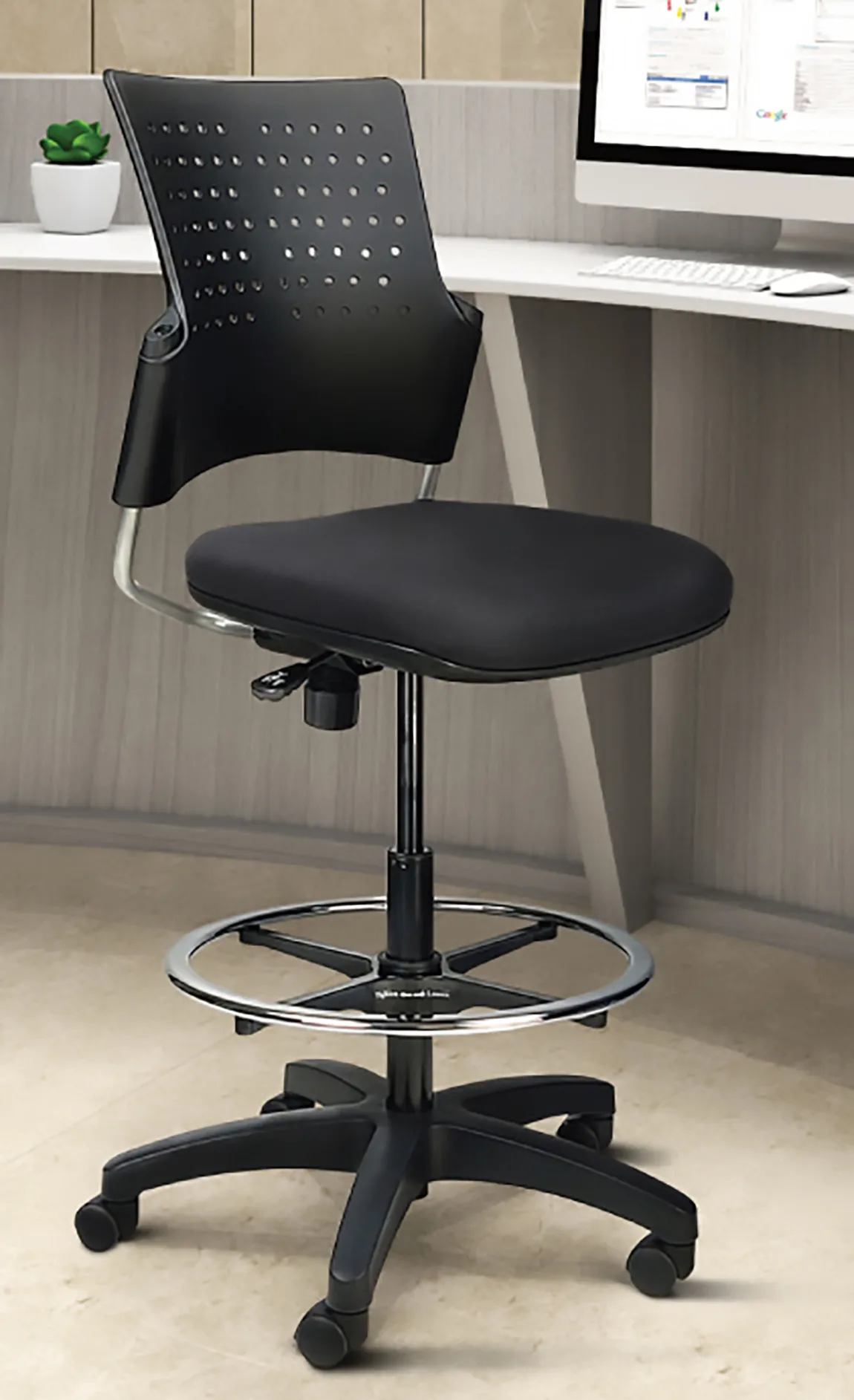 Compact Office Stool