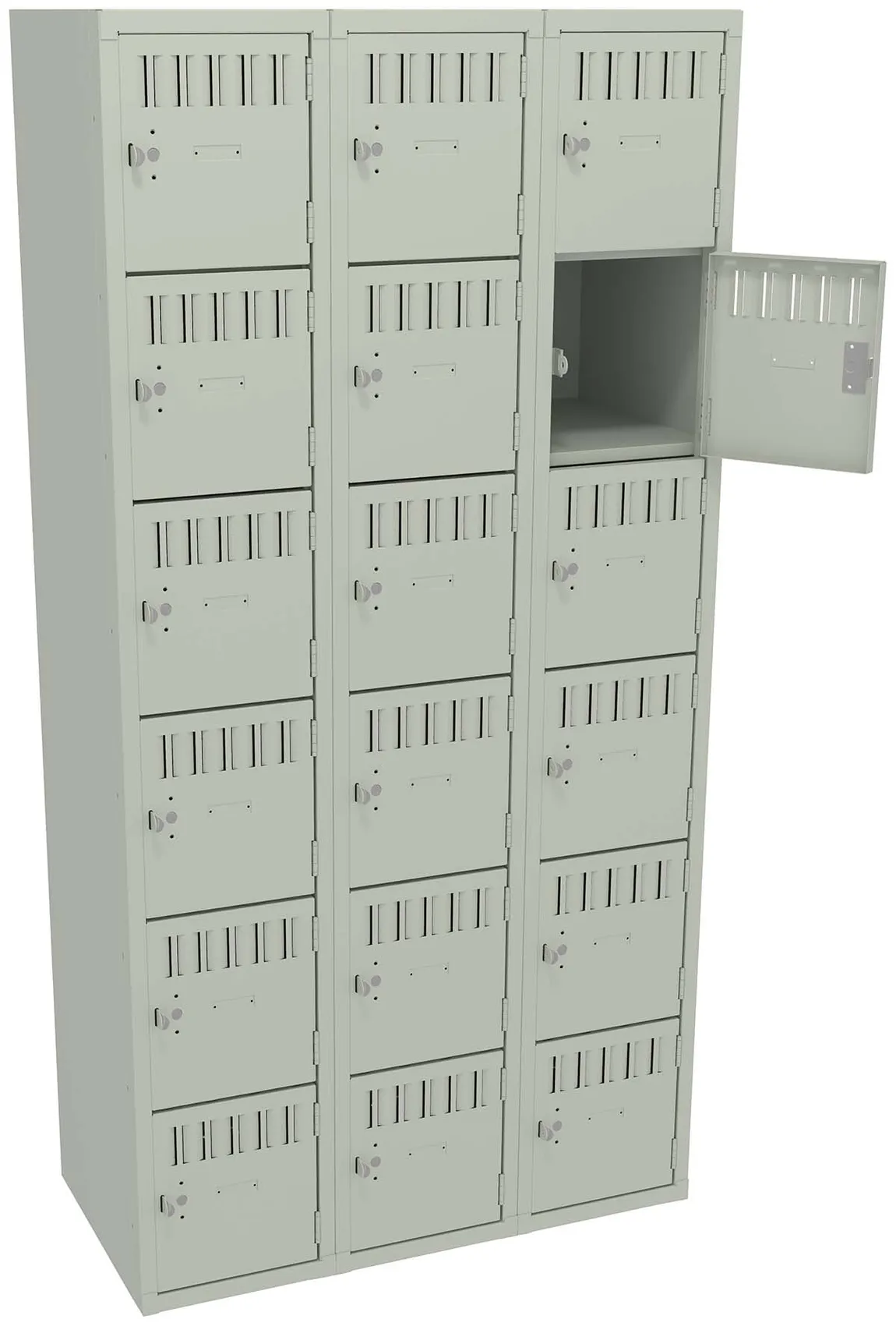 Eighteen Box Lockers