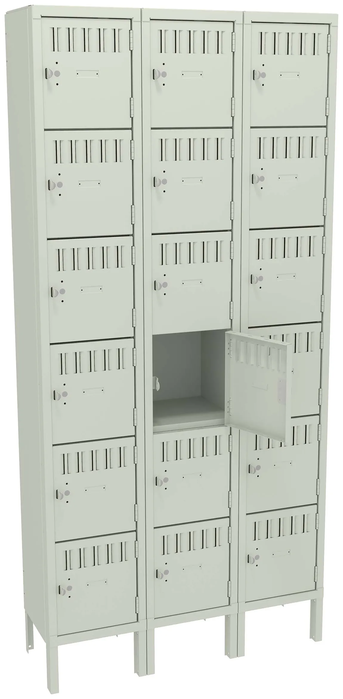 Eighteen Box Lockers