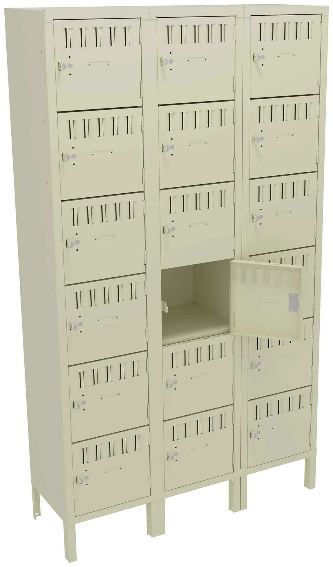 Eighteen Box Lockers