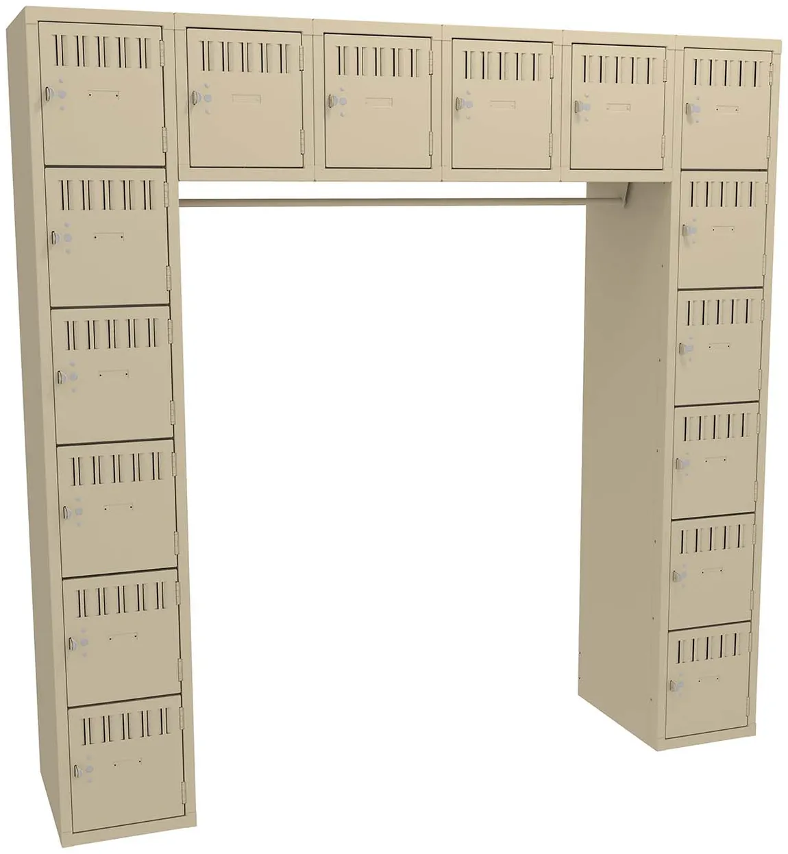 Open Frame Lockers