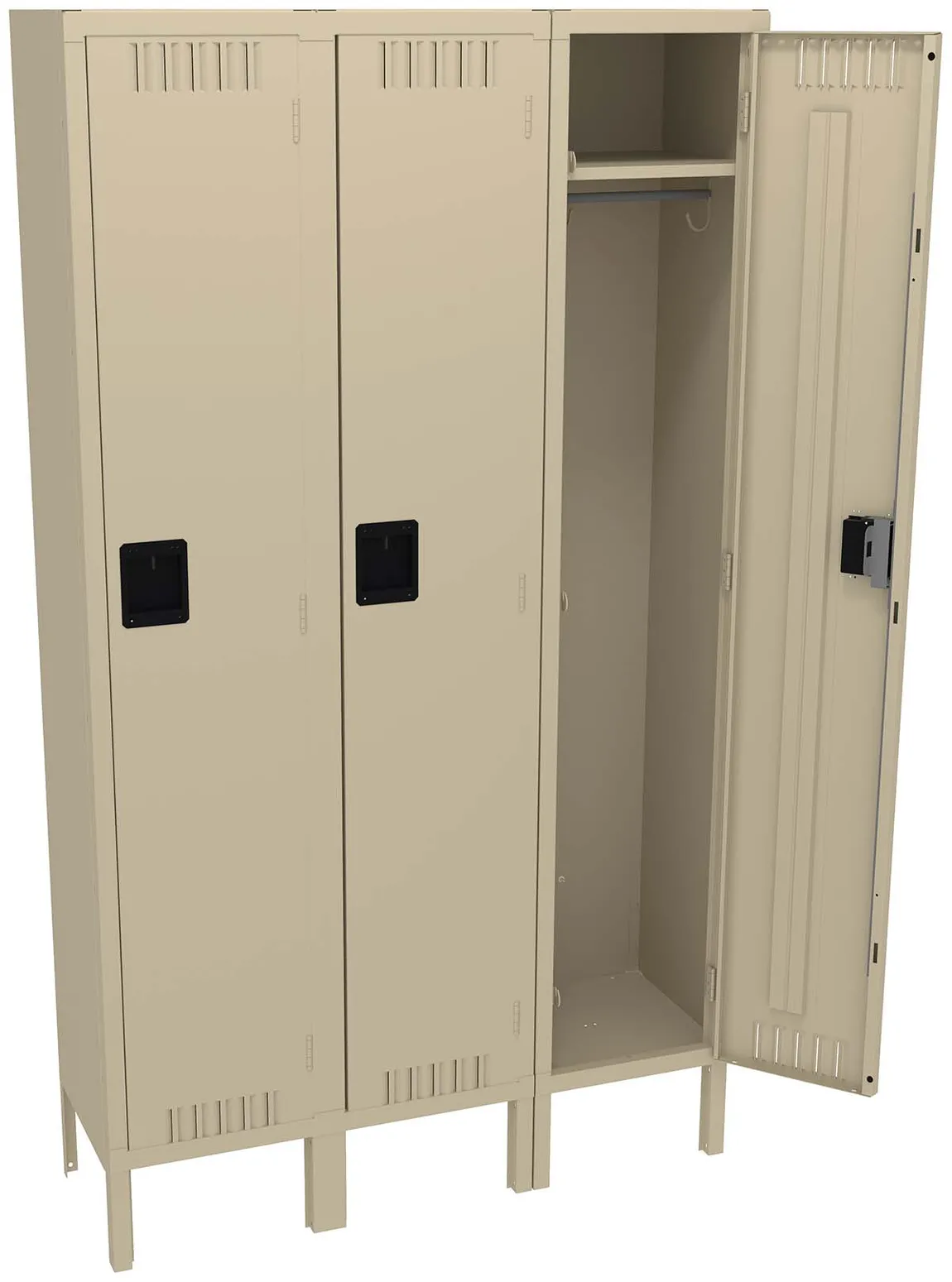 Large Triple Lockers with Legs