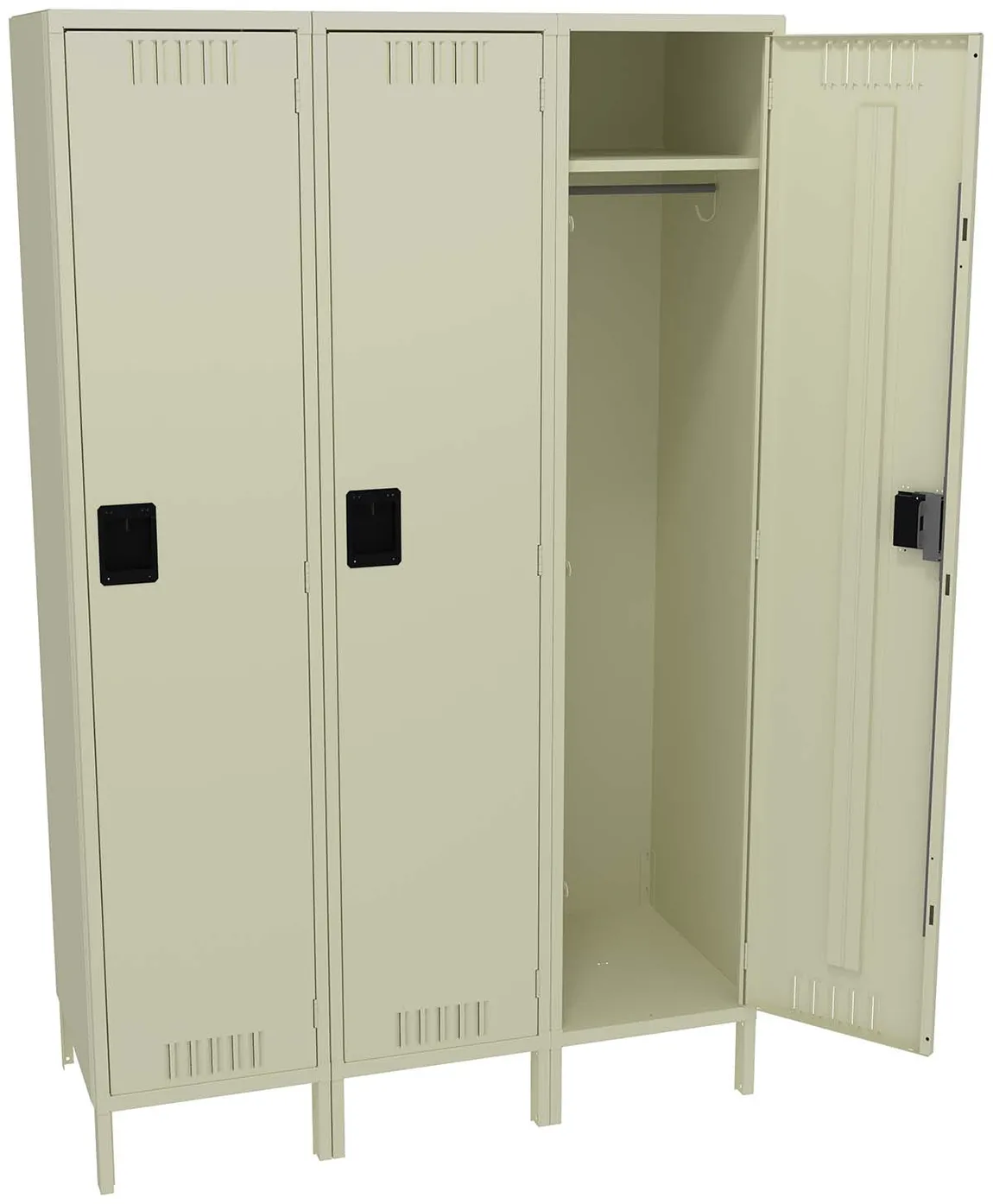 Large Triple Lockers with Legs