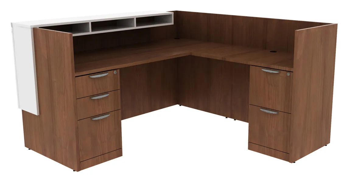 L Shaped Reception Desk