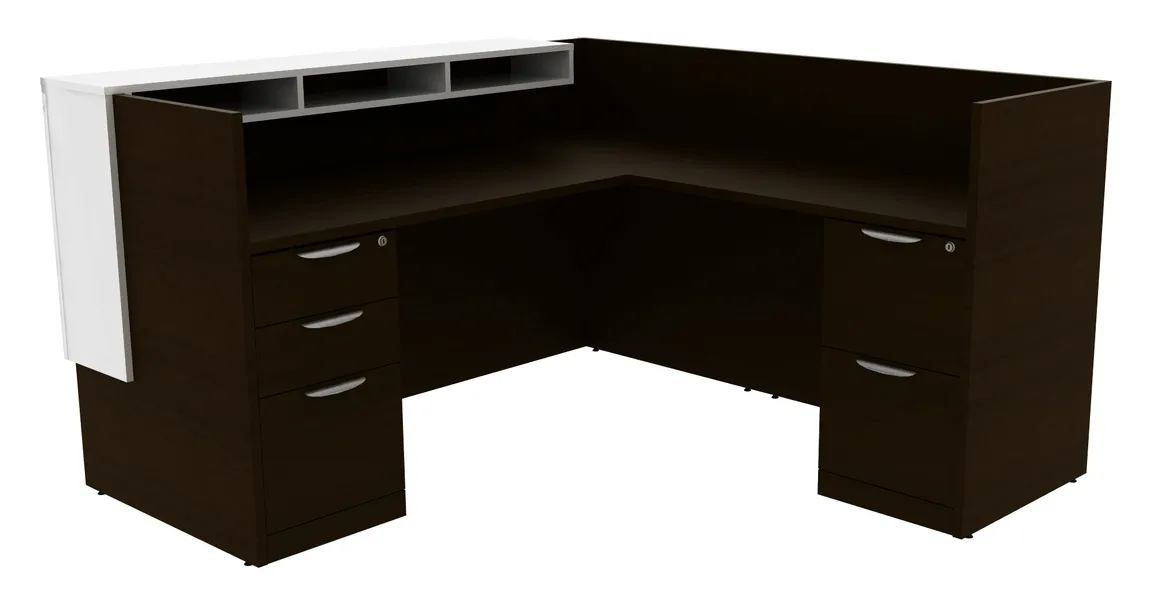 L Shaped Reception Desk