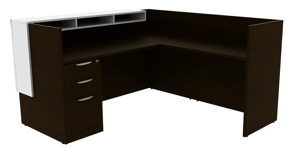 L Shaped Reception Desk