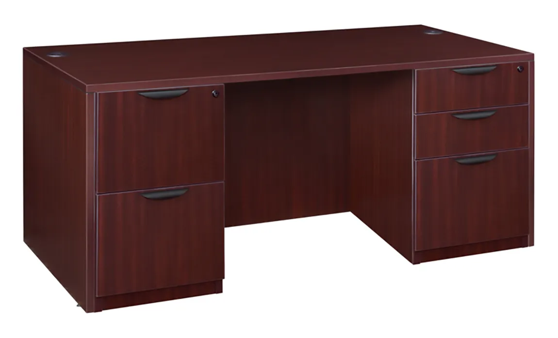 Desk with Locking Drawers