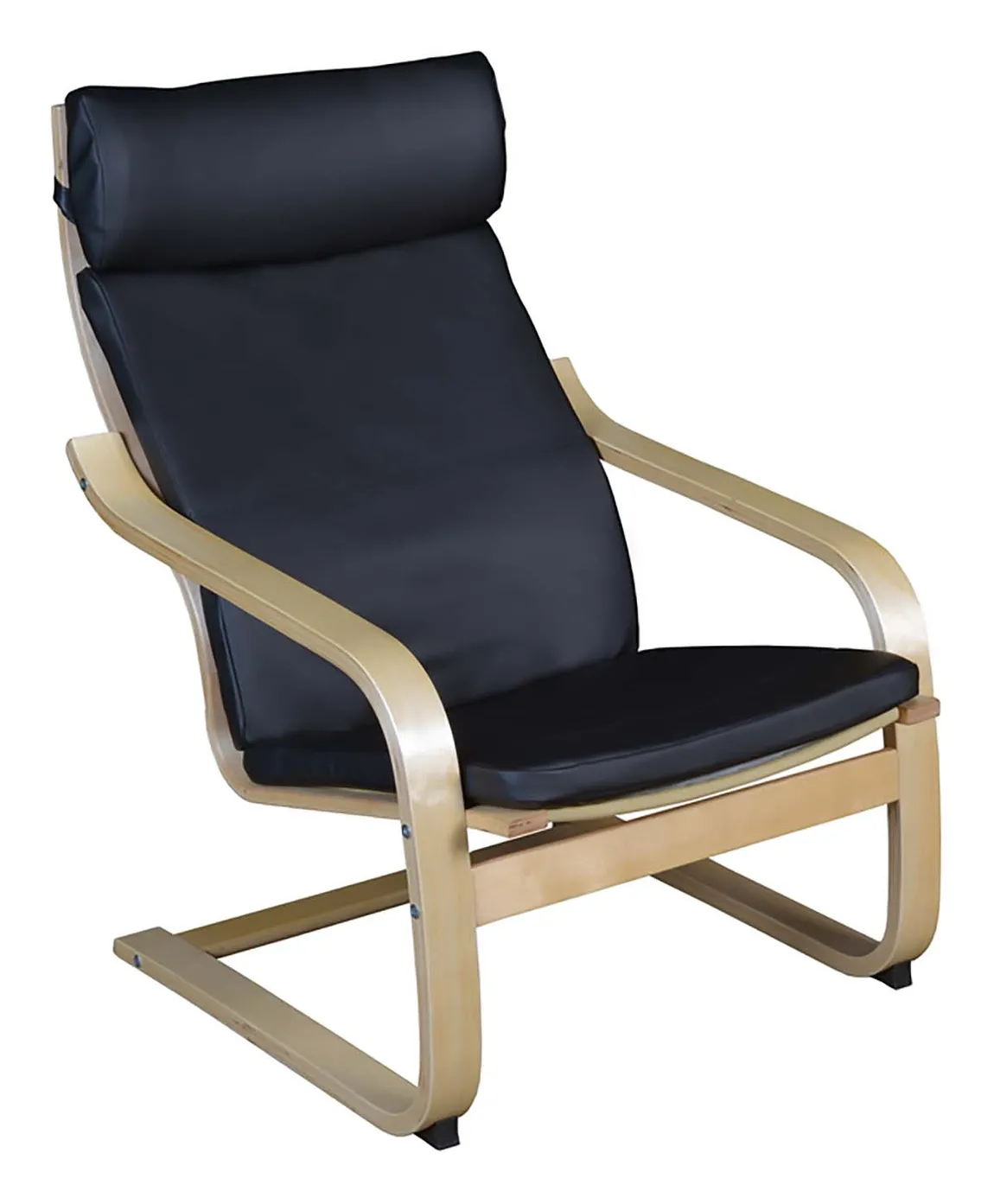 Bentwood Leather Rocking Chair