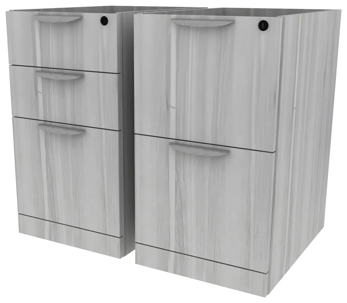 Pair of 2 & 3 Pedestal Drawers