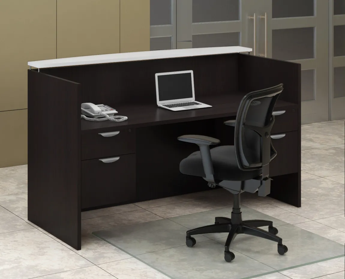 Reception Desk with Drawers