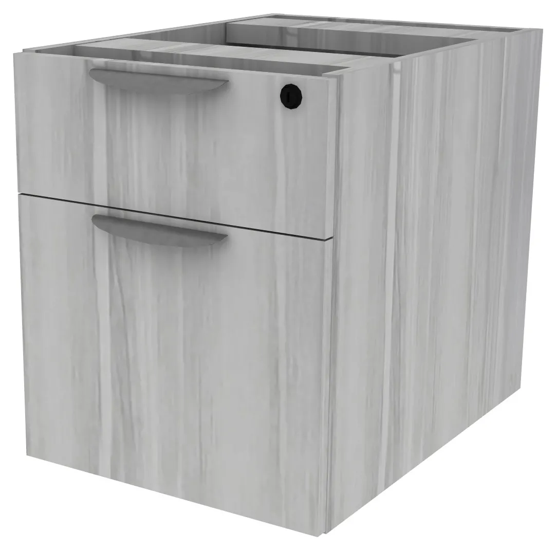 2 Drawer Hanging Pedestal