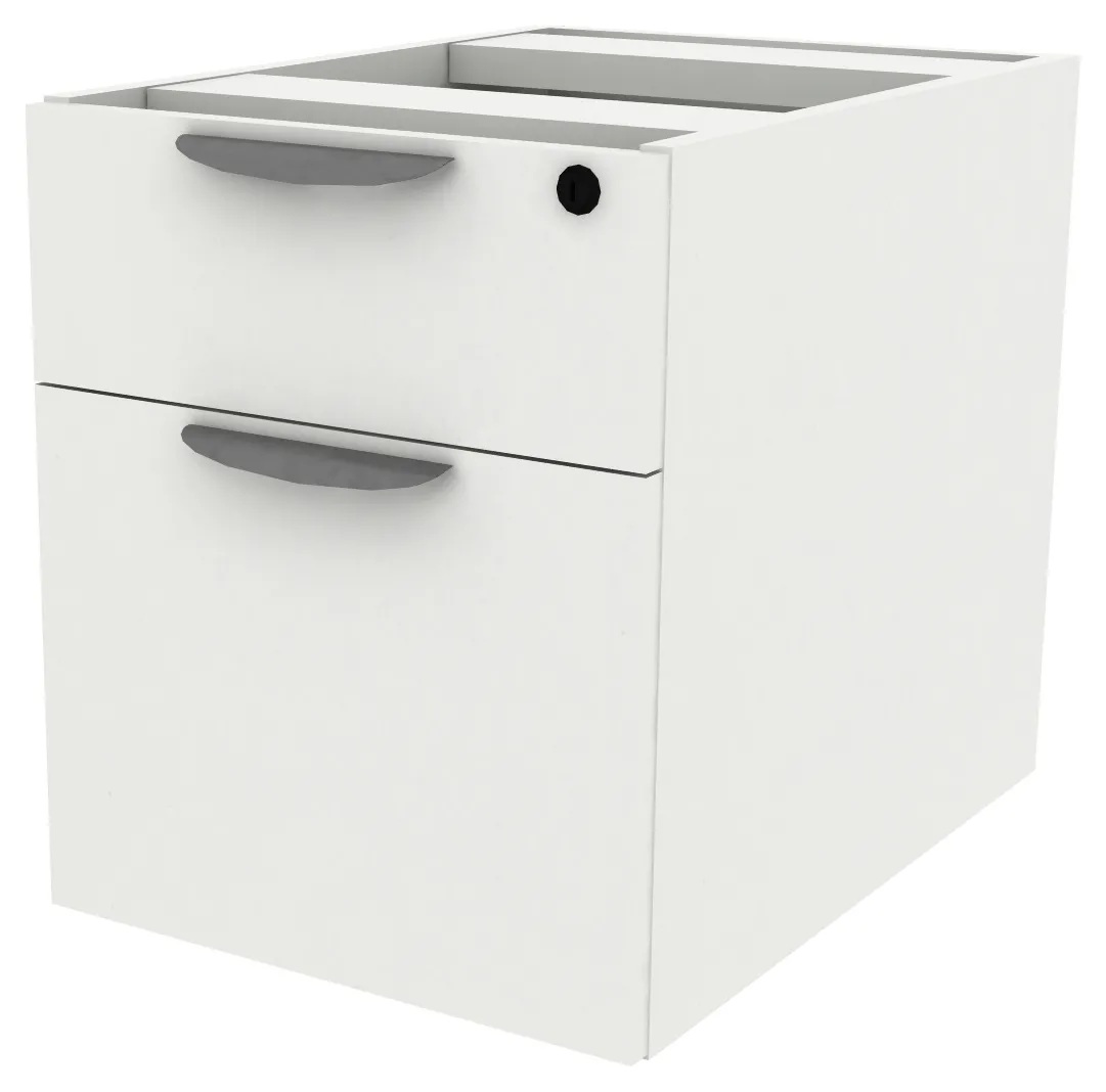 2 Drawer Hanging Pedestal
