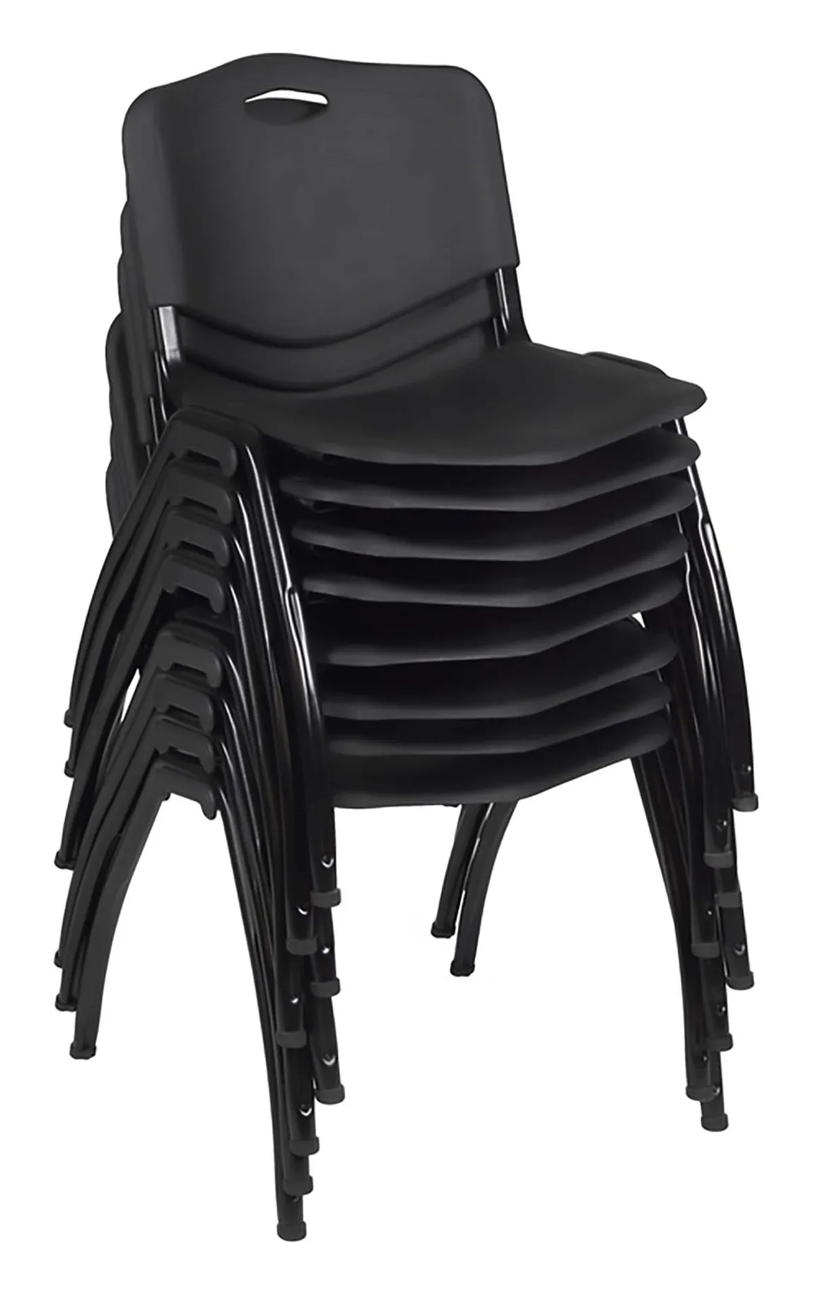 Stackable Office Chairs - Set of 8