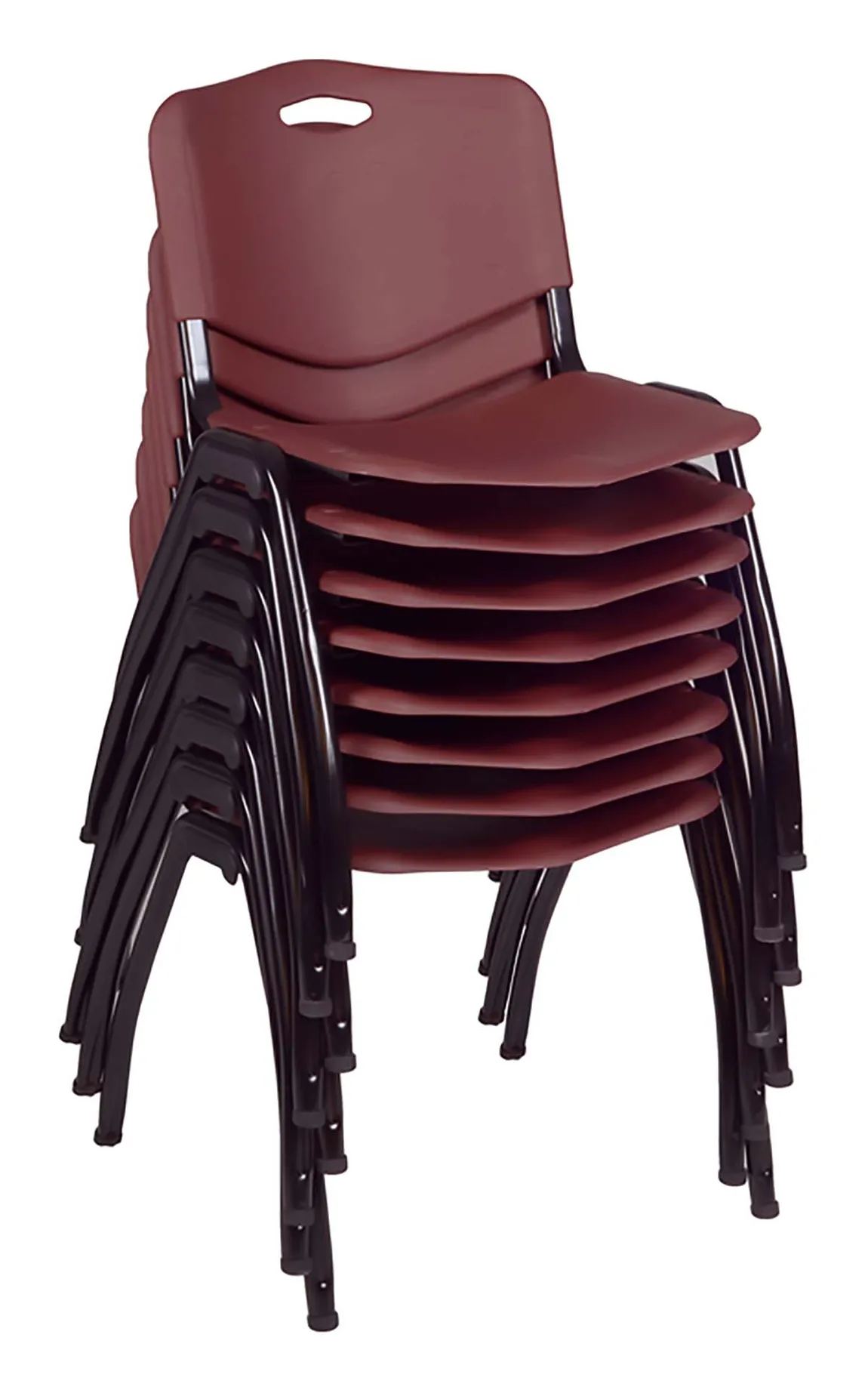 Stackable Office Chairs - Set of 8