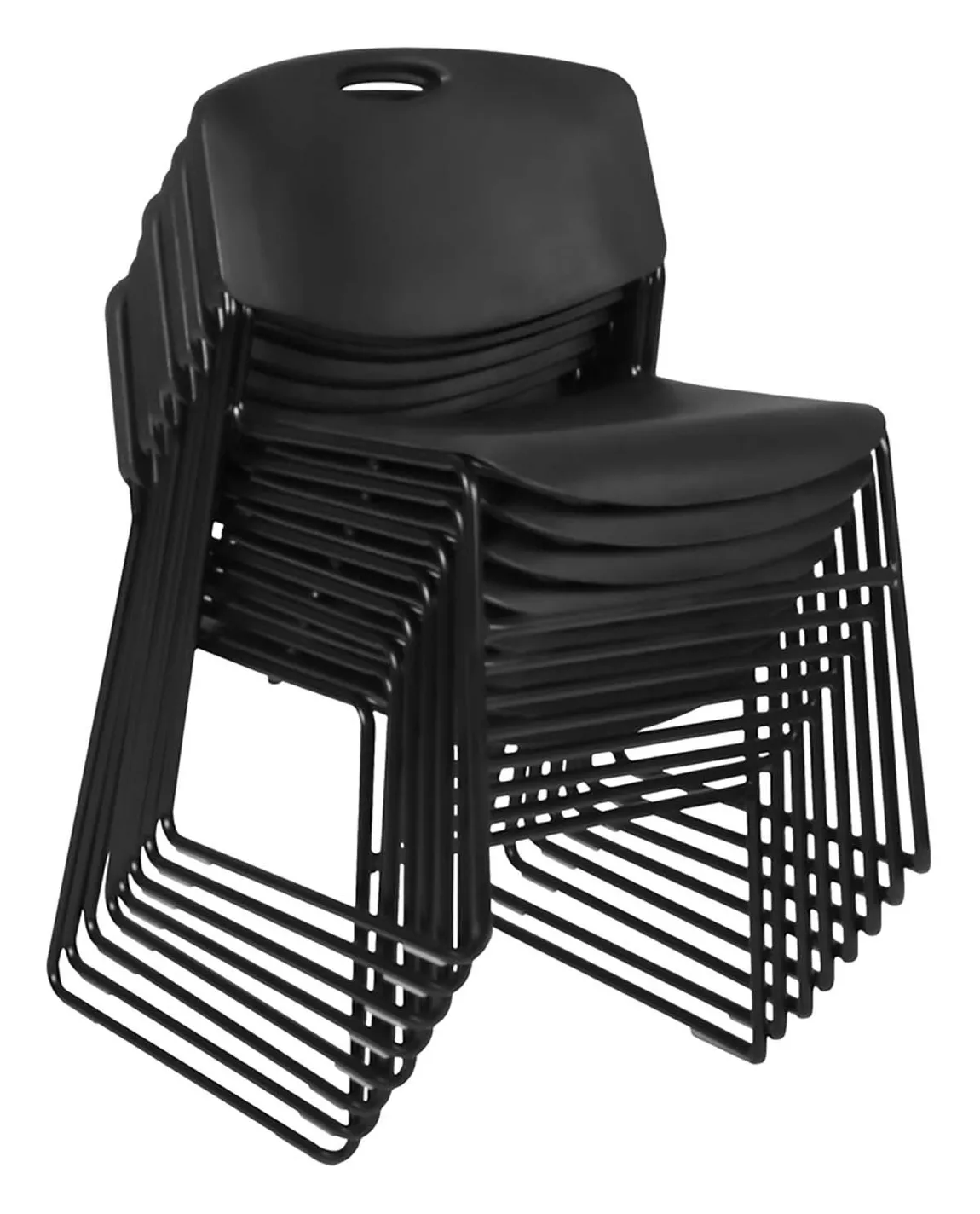 Plastic Stacking Chair - Set of 8