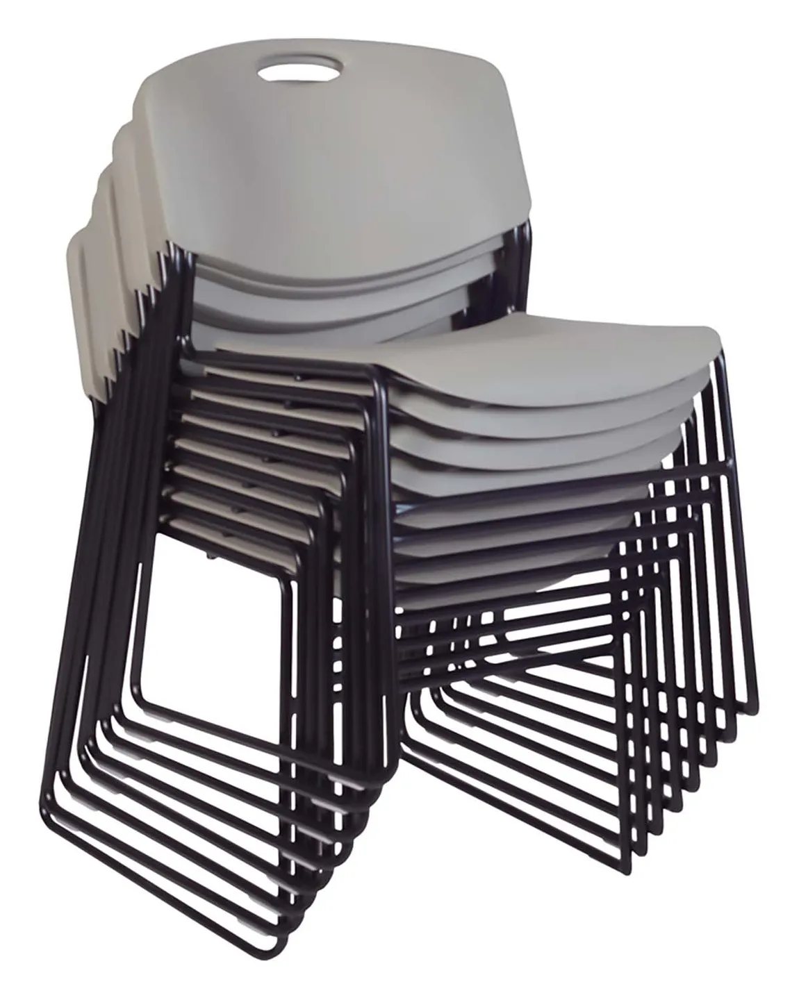 Plastic Stacking Chair - Set of 8