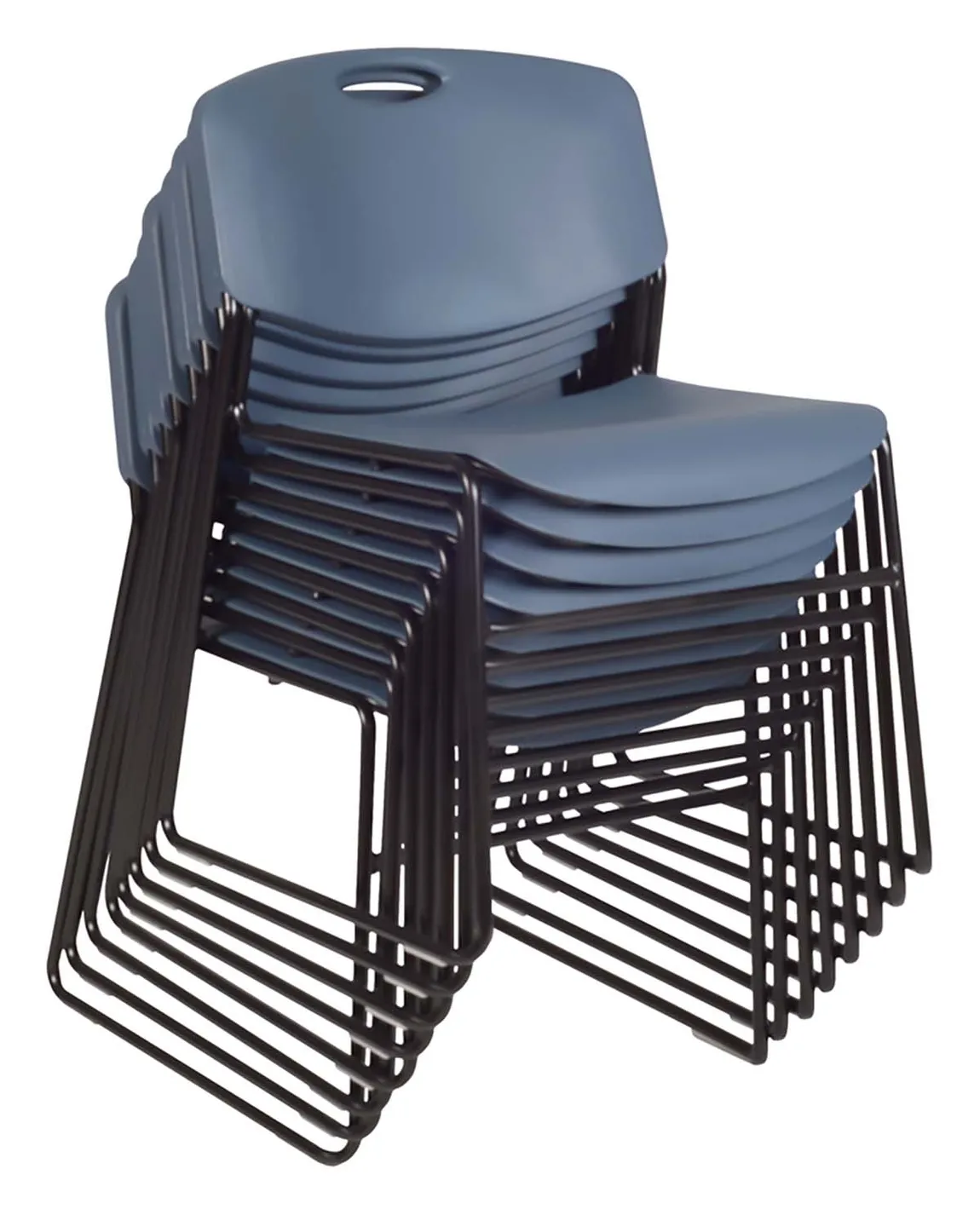 Plastic Stacking Chair - Set of 8