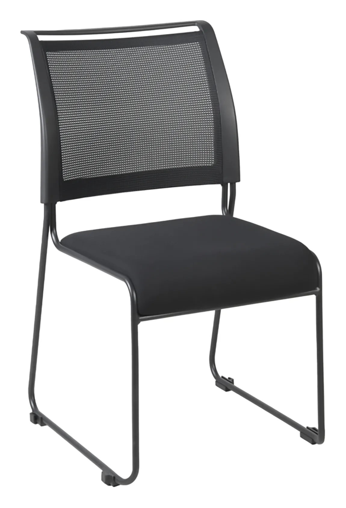 Mesh Back Stacking Chairs - Set of 6