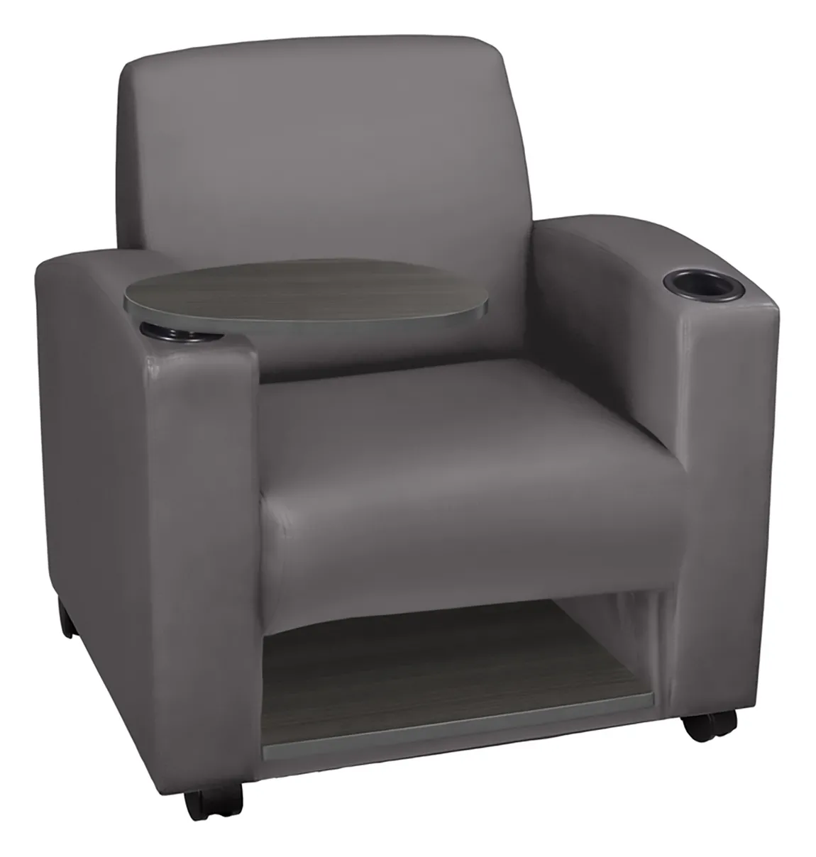 Club Chair with Tablet Arm and Storage