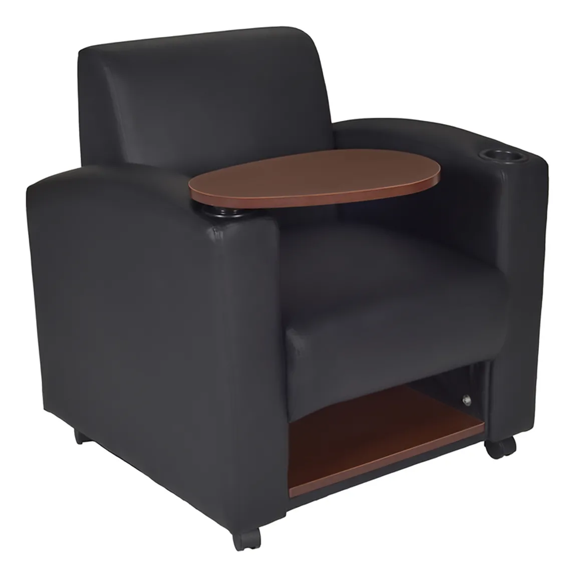Club Chair with Tablet Arm and Storage