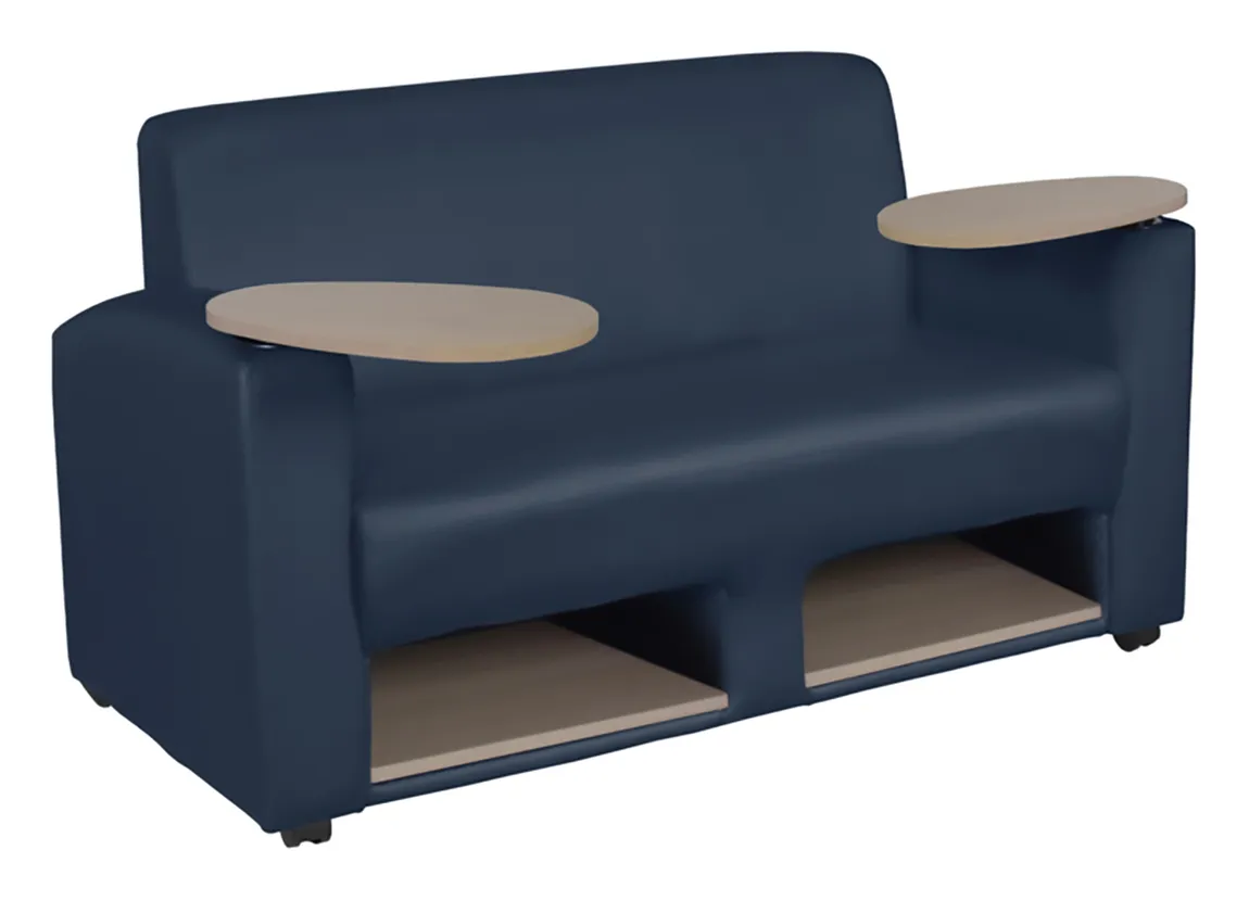 Loveseat with Tablet Arms and Storage
