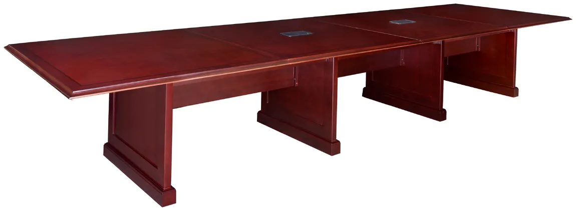 Traditional Conference Table with Power