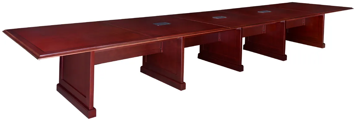 Traditional Conference Table with Power