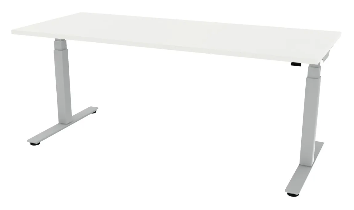 small electric sit stand desk 16