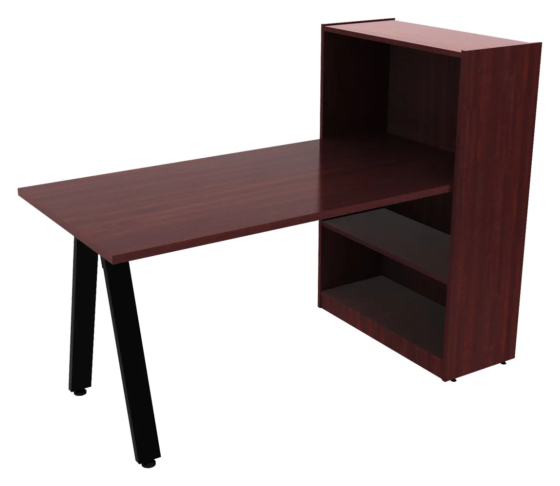 Desk and Bookcase Combo