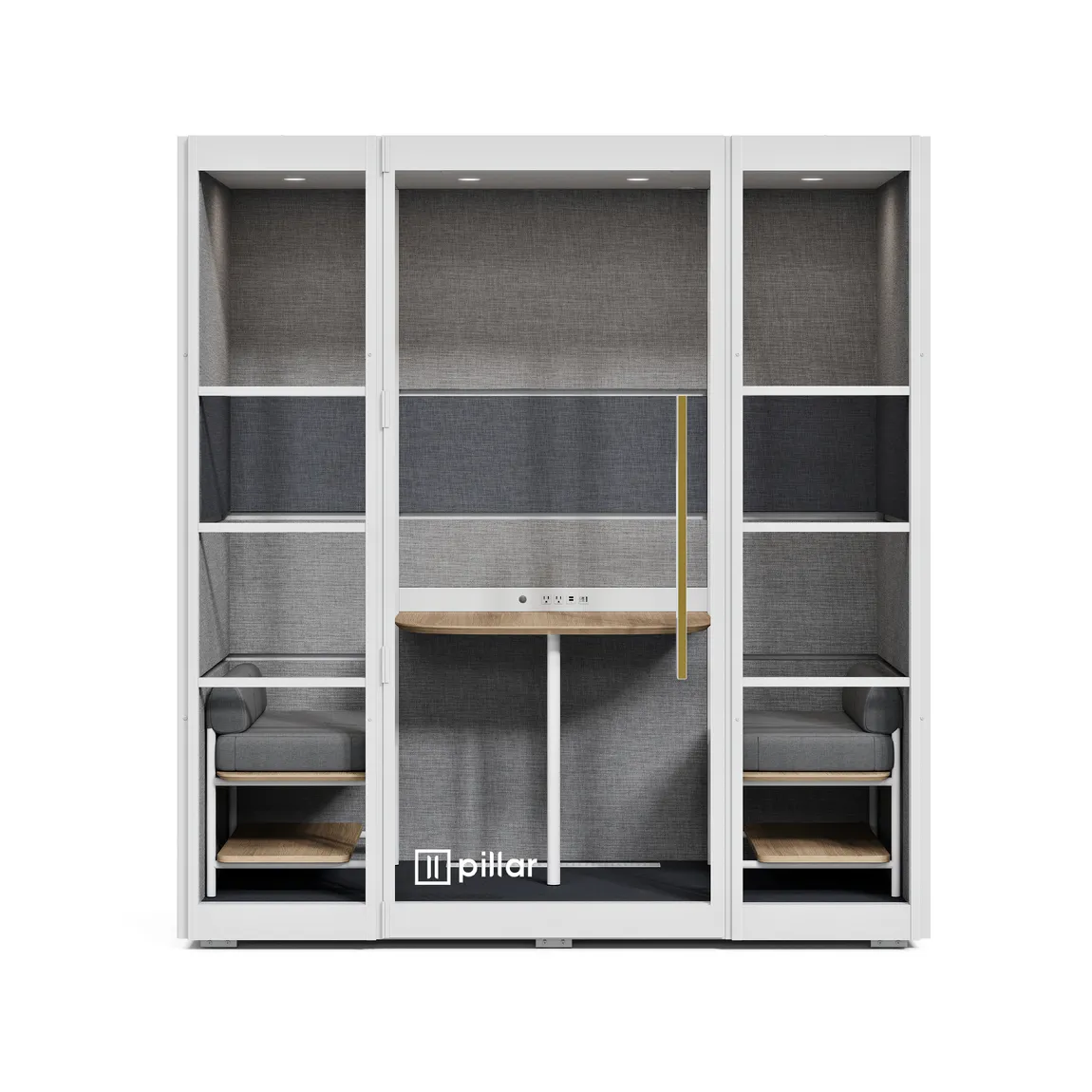 Soundproof Office Pod for Two