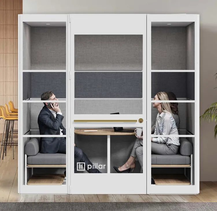Soundproof Office Pod for Four