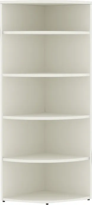 small curved corner bookcase 18