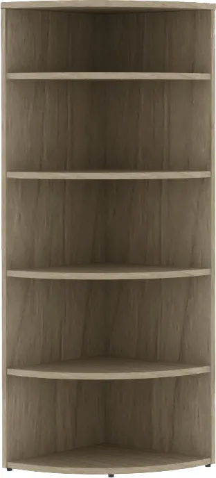 small curved corner bookcase 14