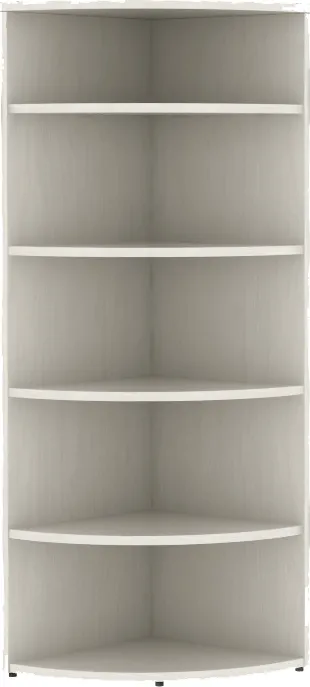 small curved corner bookcase 12