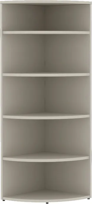 small curved corner bookcase 11