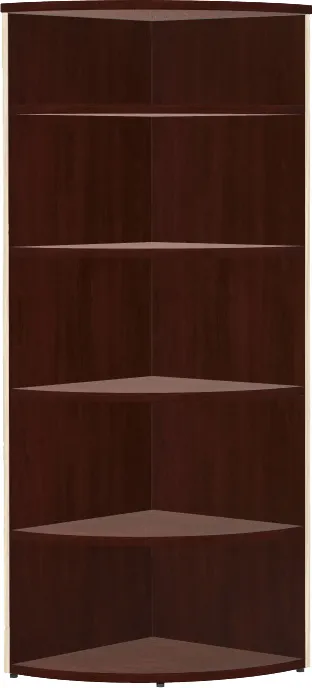 small curved corner bookcase 11