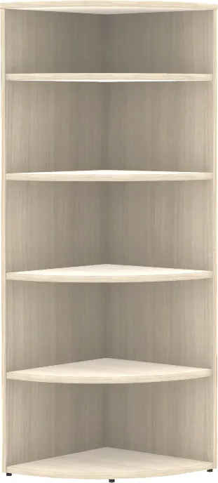 Curved Corner Bookcase