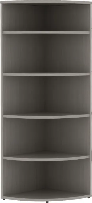 small curved corner bookcase 16