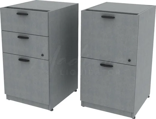 Pair of 2 & 3 Drawer Pedestals for Concept 70 Desks