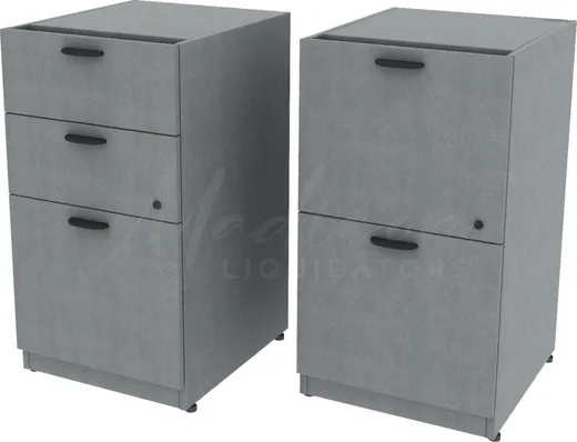 Pair of 2 & 3 Drawer Pedestals for Concept 70 Desks