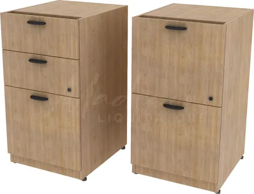 Pair of 2 & 3 Drawer Pedestals for Concept 70 Desks