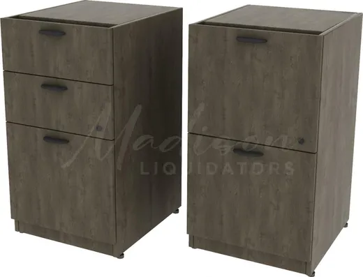 small pair of 2 3 drawer pedestals for concept 70 desks 14