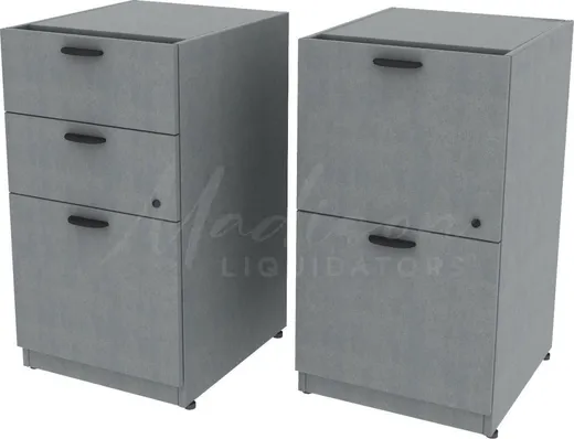 Pair of 2 & 3 Drawer Pedestals for Concept 70 Desks