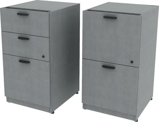small pair of 2 3 drawer pedestals for concept 70 desks 19