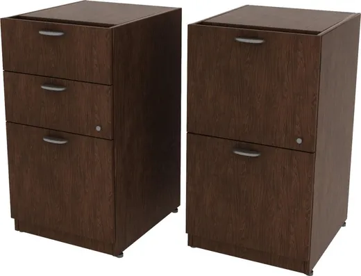 Pair of 2 & 3 Drawer Pedestals for Concept 70 Desks